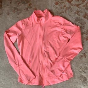 Active west zip up. Bright pink. M